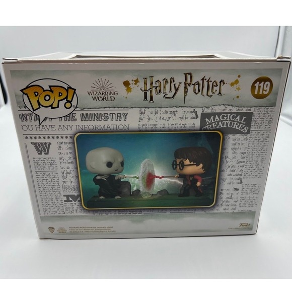 Funko Pop Harry Potter Harry vs Voldemort Movie Moments 119 Figure NWT - Picture 4 of 6